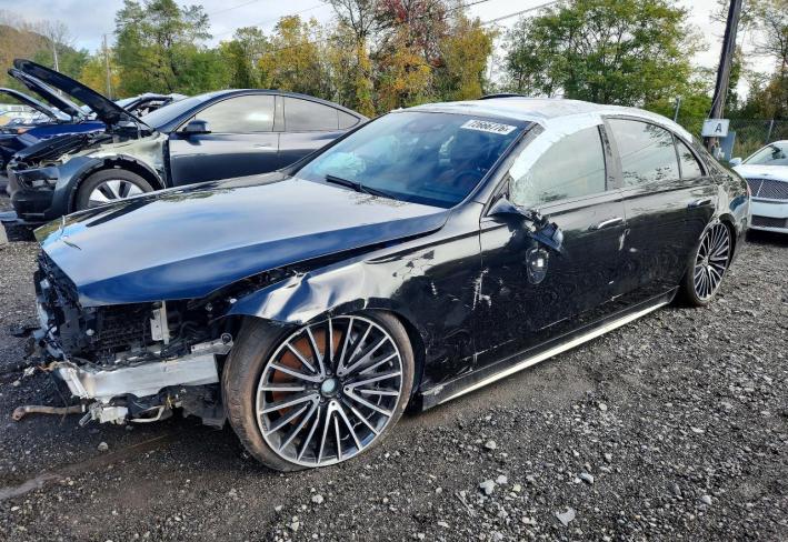 Salvage 2023 Mercedes-benz S 580 4matic in Black