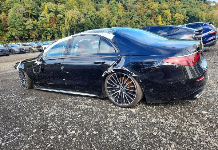 Salvage 2023 Mercedes-benz S 580 4matic in Black