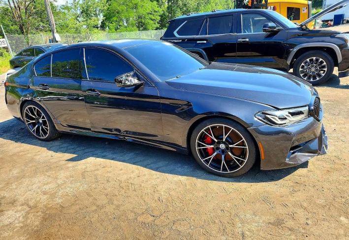 Salvage 2023 Bmw M5 Competiton in Black