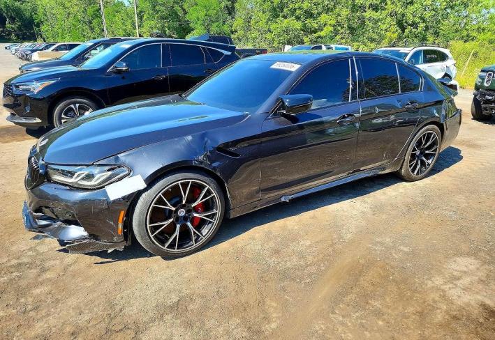 Salvage 2023 Bmw M5 Competiton in Black