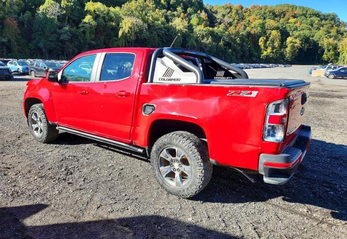 Salvage 2019 Chevrolet Colorado Z71 in Красный