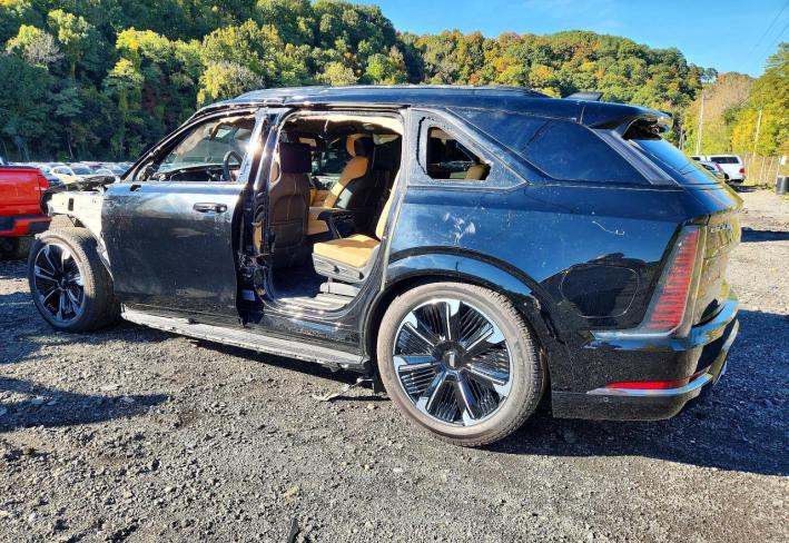 Salvage 2025 Cadillac Escalade Iq Sport-2 in Black