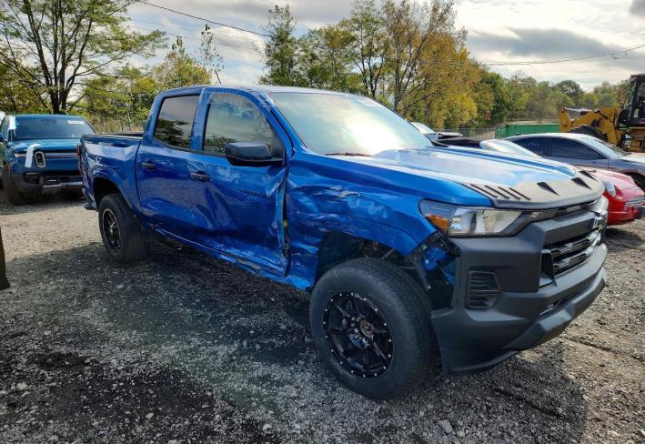 Salvage 2024 Chevrolet Colorado  in Blue
