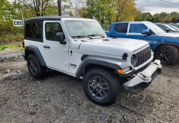 Salvage 2026 Jeep Wrangler Sport in White