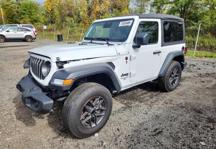 Salvage 2026 Jeep Wrangler Sport in White