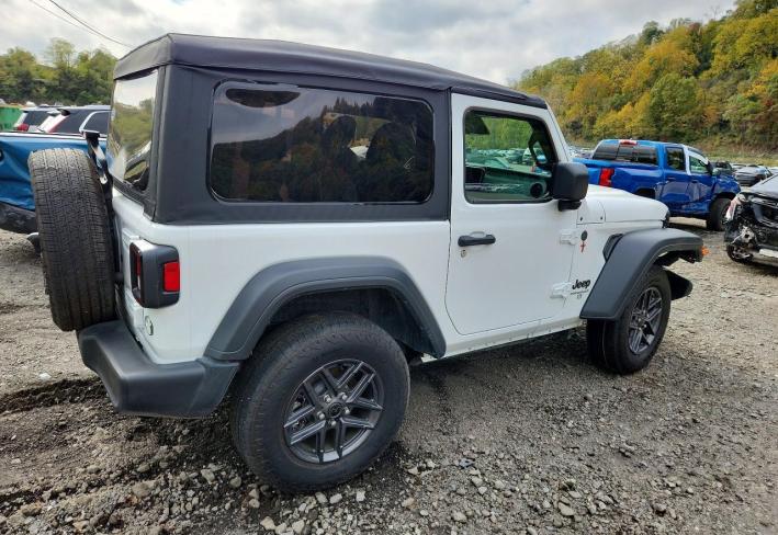 Salvage 2026 Jeep Wrangler Sport in White