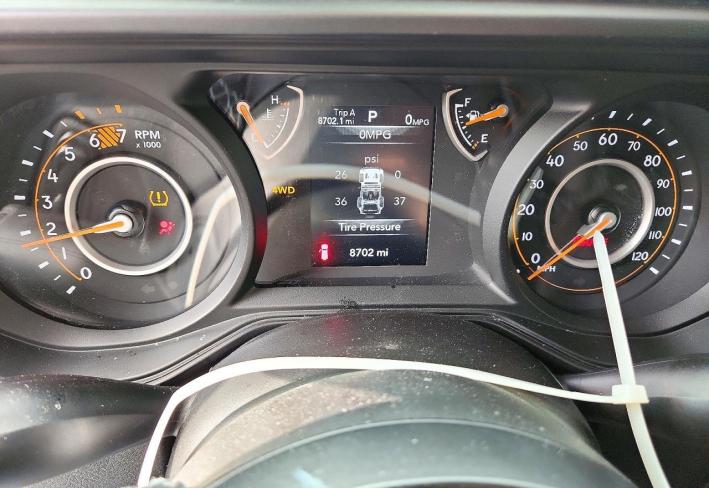 Salvage 2026 Jeep Wrangler Sport in White
