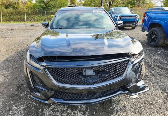 Salvage 2023 Cadillac Ct5-v  in Черный