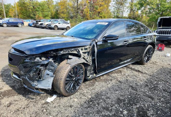Salvage 2023 Cadillac Ct5-v  in Черный