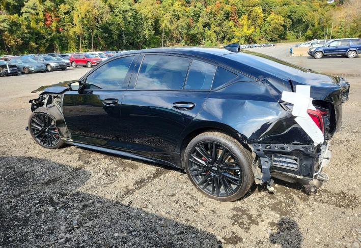 Salvage 2023 Cadillac Ct5-v  in Черный
