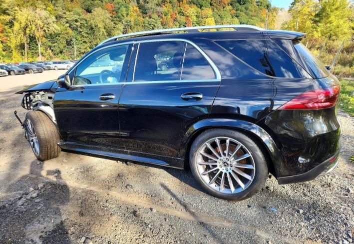 Salvage 2026 Mercedes-benz Gle 580 4matic in Черный