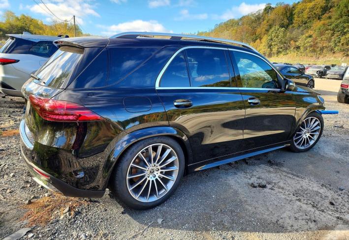 Salvage 2026 Mercedes-benz Gle 580 4matic in Черный