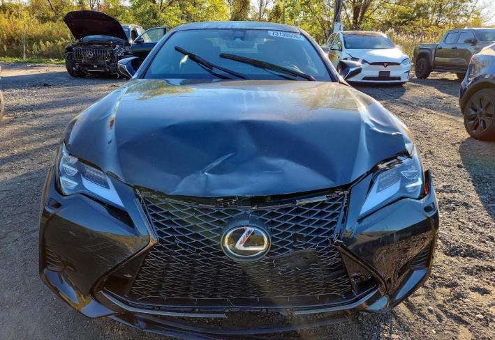 Salvage 2025 Lexus Rc 350  in Черный