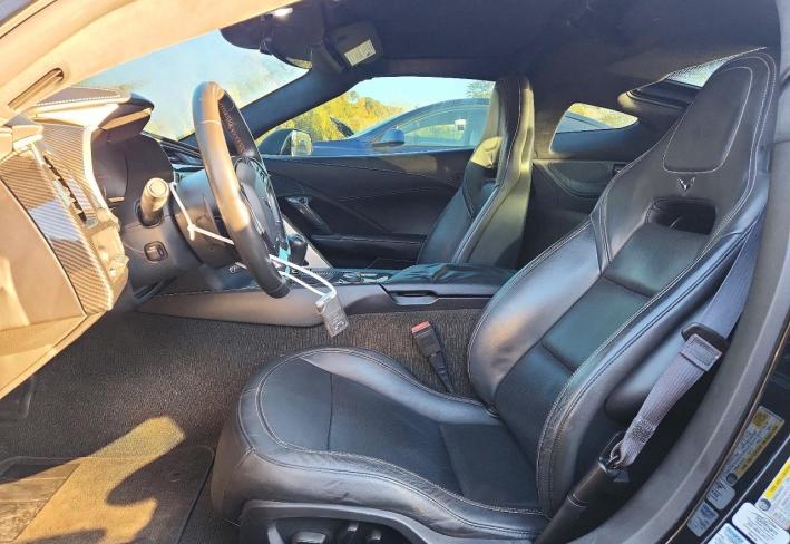Salvage 2016 Chevrolet Corvette Z51 3lt in Black