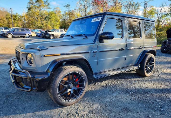 Salvage 2025 Mercedes-benz G 63 Amg in Серый