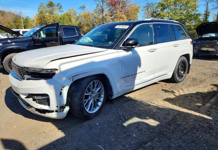 Salvage 2023 Jeep Grand Cherokee Summit in Белый