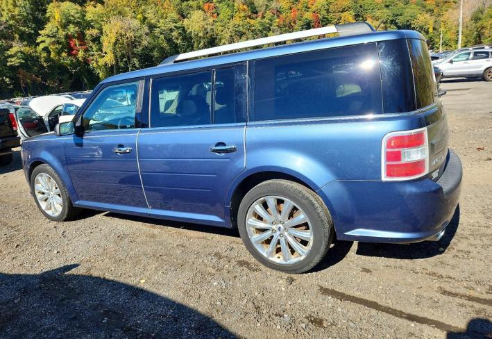Salvage 2018 Ford Flex  in Синий