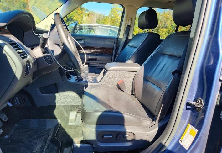 Salvage 2018 Ford Flex  in Синий