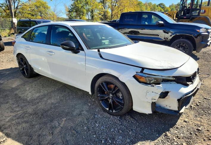 Salvage 2025 Honda Civic Si in Белый