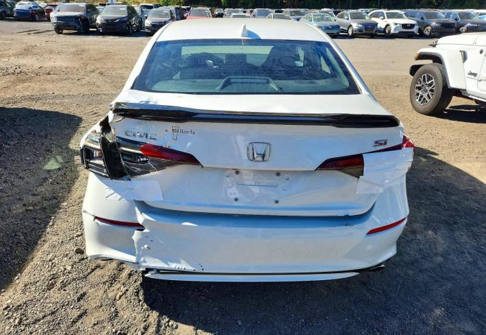 Salvage 2025 Honda Civic Si in Белый