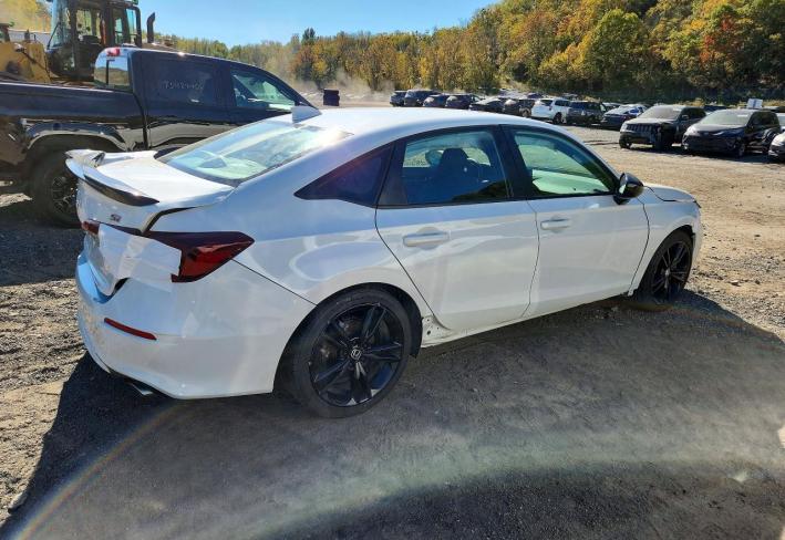 Salvage 2025 Honda Civic Si in Белый