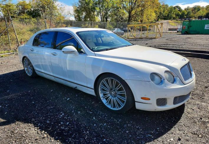 Salvage 2013 Bentley Continental Flying Spur Speed in White