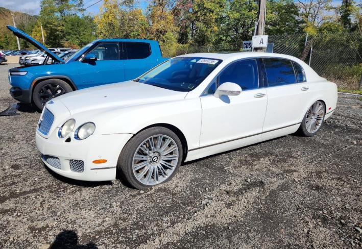 Salvage 2013 Bentley Continental Flying Spur Speed in White
