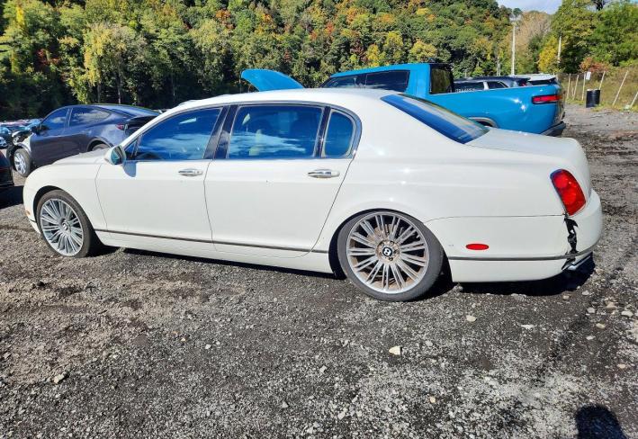 Salvage 2013 Bentley Continental Flying Spur Speed in White