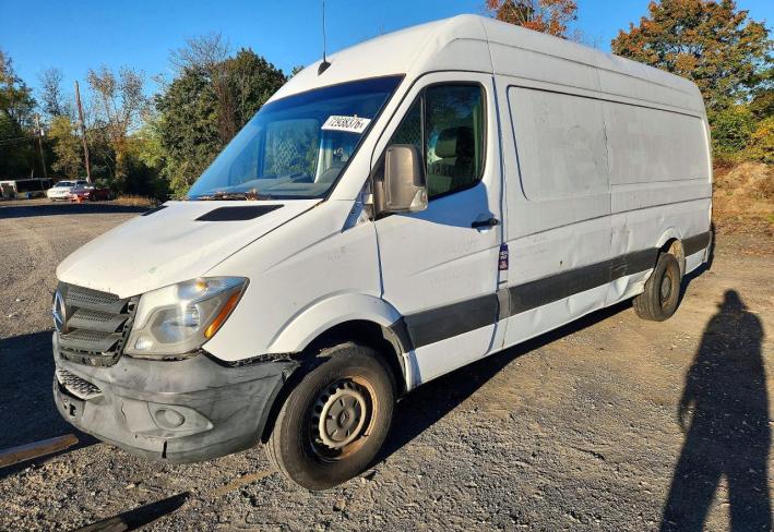 Salvage 2016 Mercedes Benz Sprinter  in White