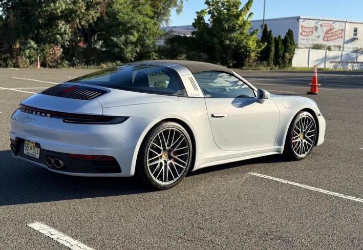 Salvage 2024 Porsche 911 Targa 4s in White