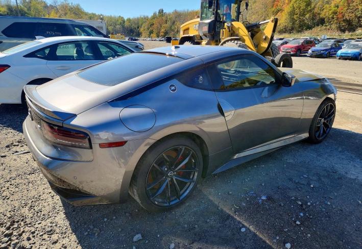 Salvage 2024 Nissan Z Performance in Gray