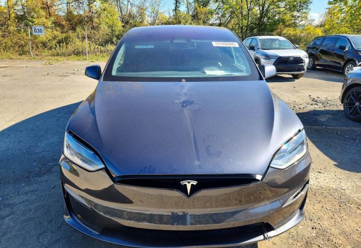 Salvage 2024 Tesla Model X  in Gray
