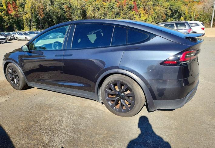 Salvage 2024 Tesla Model X  in Gray
