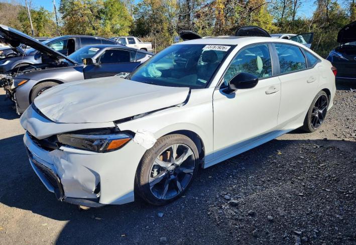 Salvage 2026 Honda Civic  in Белый