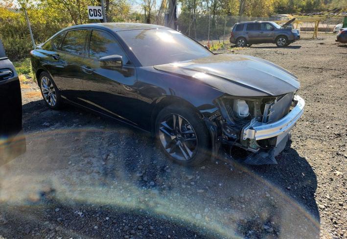 Salvage 2025 Acura Tlx A-spec in Black