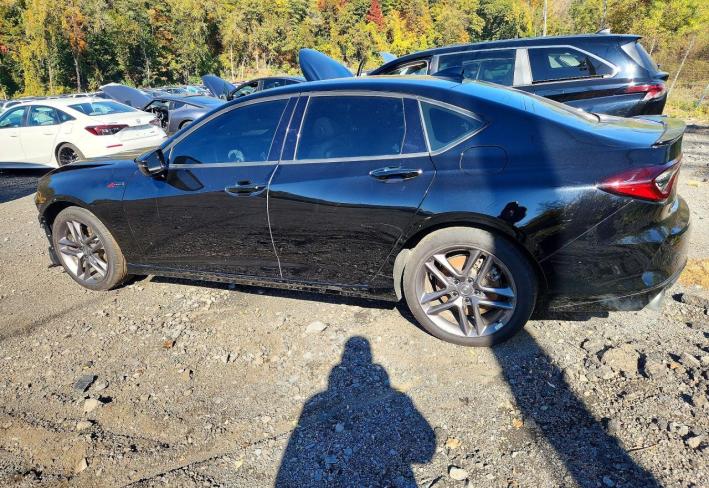 Salvage 2025 Acura Tlx A-spec in Black