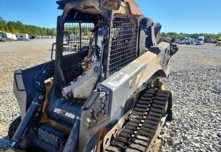 Salvage 2025 John Deere Skid Steer 333p in Yellow