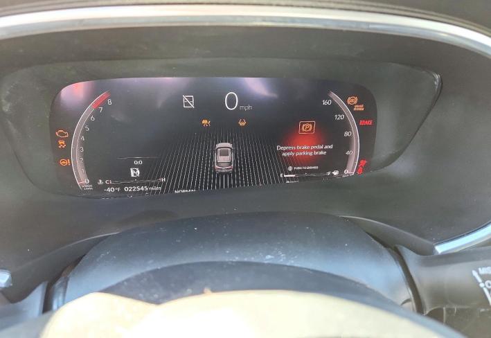 Salvage 2025 Acura Mdx A-spec in Серебристый