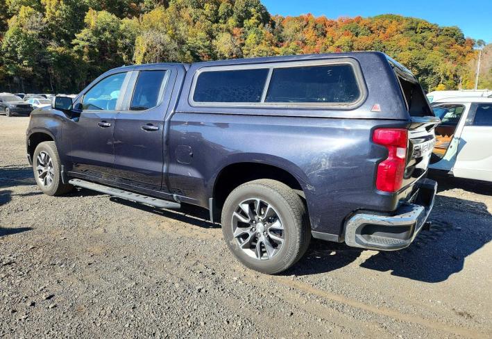 Salvage 2024 Chevrolet Silverado  in Gray