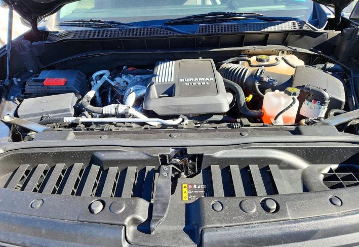 Salvage 2024 Chevrolet Silverado  in Gray