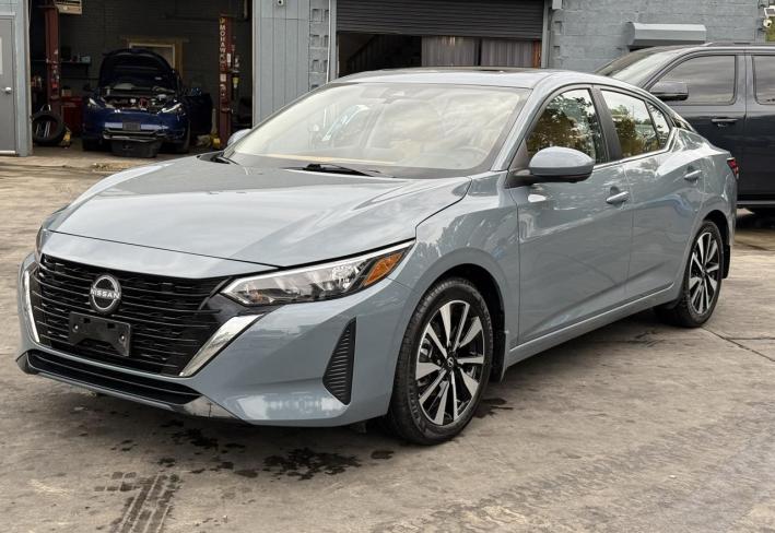 Salvage 2025 Nissan Sentra Sv in Gray
