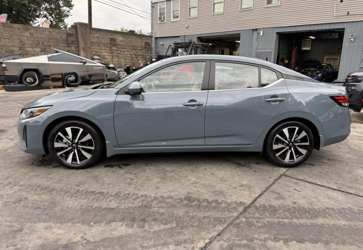 Salvage 2025 Nissan Sentra Sv in Gray