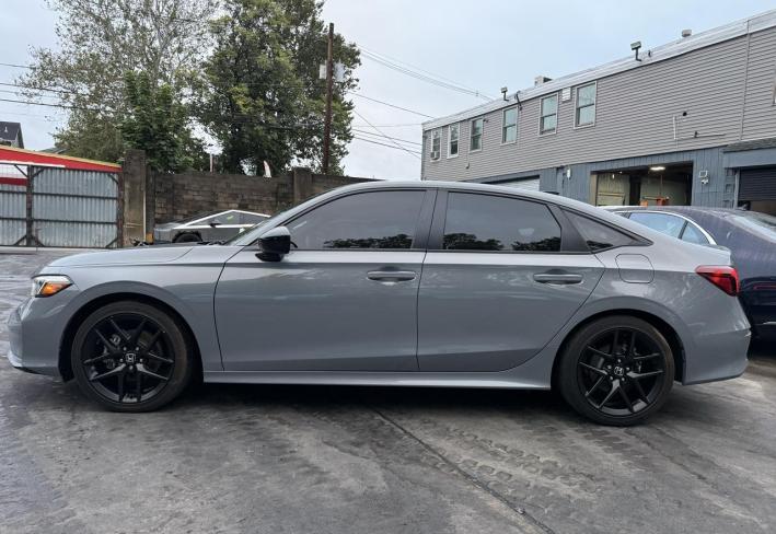 Salvage 2025 Honda Civic Sport Hybrid in Gray