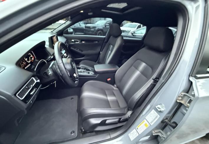 Salvage 2025 Honda Civic Sport Hybrid in Gray