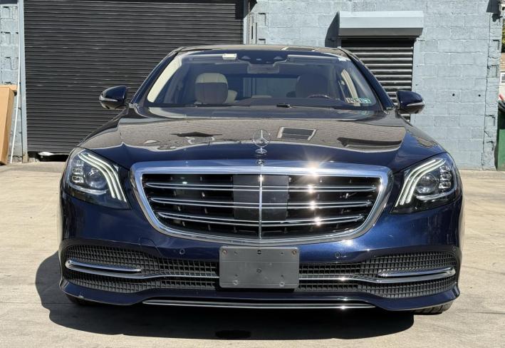 Salvage 2020 Mercedes-benz S 450 4matic in Blue