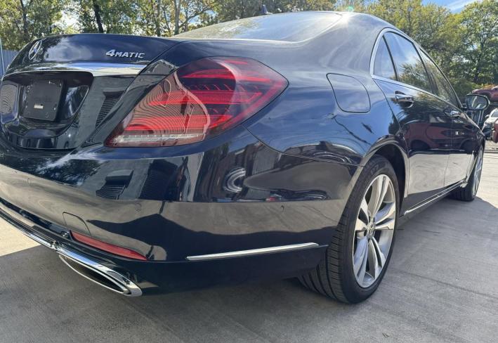 Salvage 2020 Mercedes-benz S 450 4matic in Blue