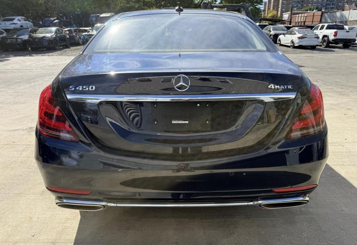 Salvage 2020 Mercedes-benz S 450 4matic in Blue