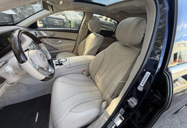 Salvage 2020 Mercedes-benz S 450 4matic in Blue