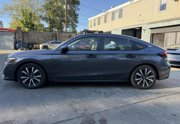 Salvage 2024 Honda Civic Ex-l in Gray