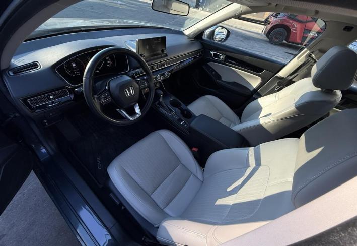 Salvage 2024 Honda Civic Ex-l in Gray